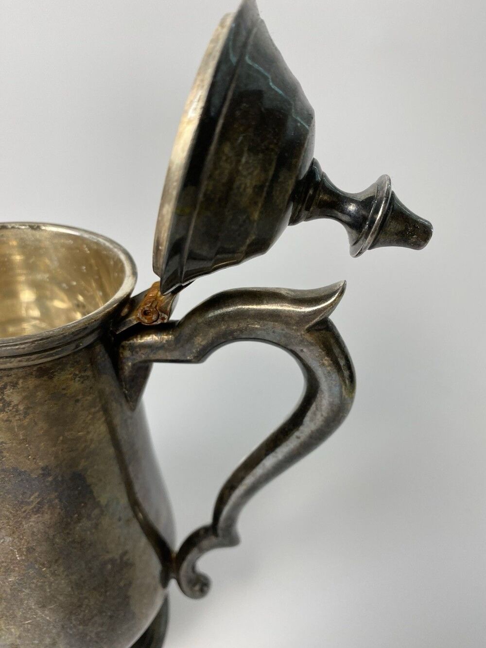 Silverplated Tea Pot Silver Service - Picture 4 of 7